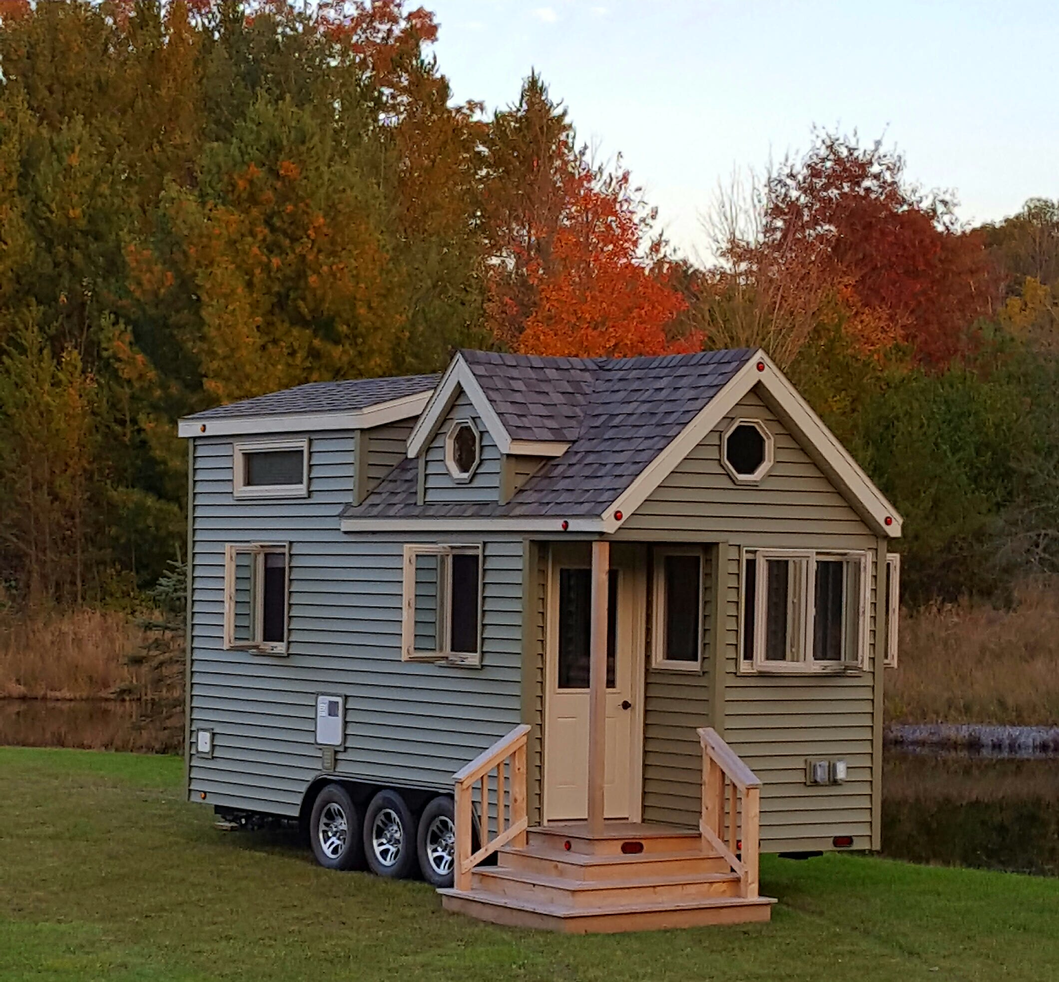 Tiny Home in Autumn